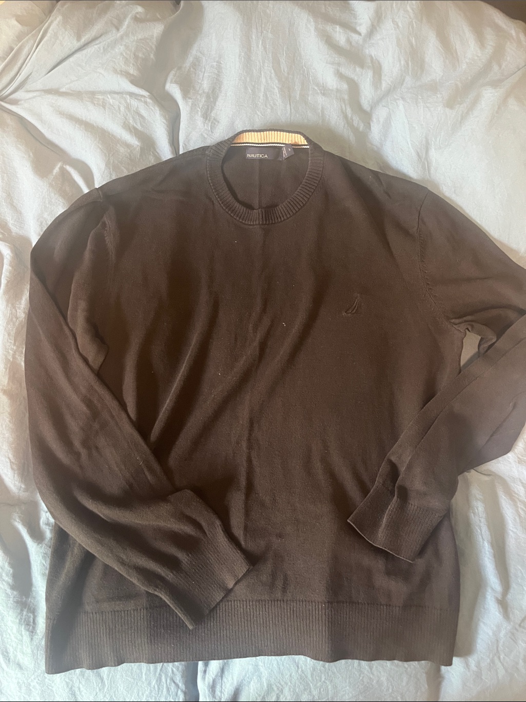 Nautica Men's Crewneck Sweater - Black